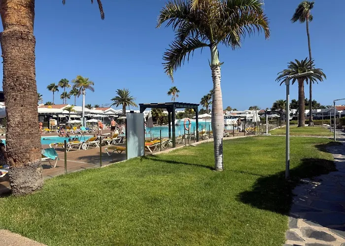 Europe Sun Bungalow Con Boardilla Para 2 Ninos Hébergement de vacances Maspalomas (Gran Canaria)